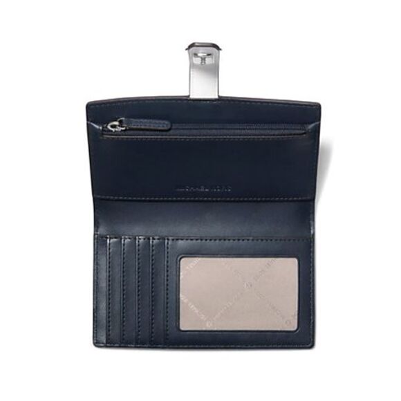 New Michael Kors Greenwich Medium Signature Logo Wallet Admiral Multi - Picture 2 of 4